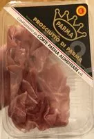 Mängden socker i Prosciutto di parma