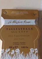 Mängden socker i Tagliatelle all'uovo