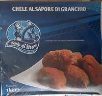 Mängden socker i Chele al sapore di granchio