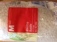 Mängden socker i Riso Baldo  Ardizzina