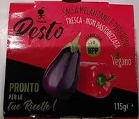 Mängden socker i Pesto salsa melanzane e peperoni