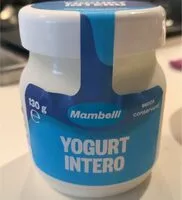 Mängden socker i Yogurt intero