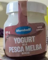 Mängden socker i Yogurt alla pesca Melba