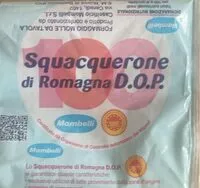 Mängden socker i Squacquerone di Romagna DOP