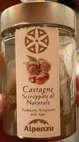 Mängden socker i Castagne sciroppate al naturale