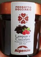 Mängden socker i Prodotto dolciario lamponi e cioccolato