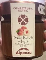 Mängden socker i Confetture extra pesche bianche con buccia