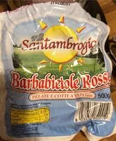 Mängden socker i Barbabietole rosse