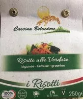 Mängden socker i Risotto alle verdure