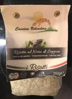 Mängden socker i Risotto al nero di seppia