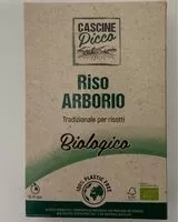 Mängden socker i Riso arborio biologico