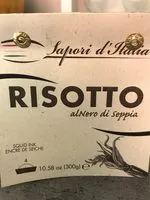 Mängden socker i Risotto a l'encre de seiche