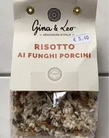 Mängden socker i Risotto al funghi porcini