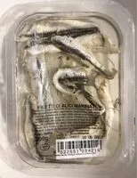 Mängden socker i Filetti di alici marinati