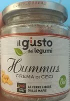 Mängden socker i Hummus crema di ceci