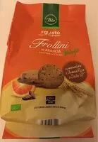 Mängden socker i Frollini all'arancia con fave di cacao