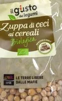 Mängden socker i Zuppa di ceci ai cereali