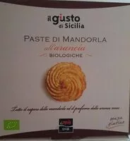 Mängden socker i Paste di Mandorla all'arancia biologiche
