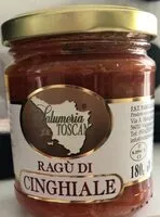 Mängden socker i Ragu di cinghiale