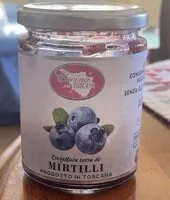 Mängden socker i Confettura extra di mirtilli