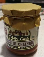 Mängden socker i Ragù di chianina