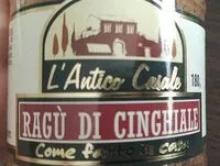 Mängden socker i Ragù di cinghiale