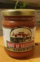 Mängden socker i Ragù di salsiccia
