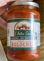 Mängden socker i ragù alla bolognese