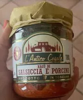 Mängden socker i Ragù di salsiccia e porcini