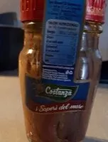 Mängden socker i Filetti di acciughe i sapori del mare Costanza