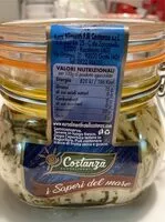 Mängden socker i Filetti di Acciughe marinate