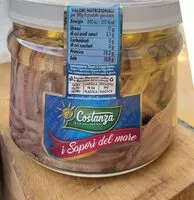 Mängden socker i Acciughe intere