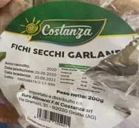 Mängden socker i Fichi secchi