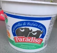 Mängden socker i Mozzarella di bufala campana