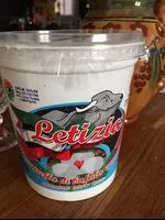 Mängden socker i Mozzarella di bufala campana