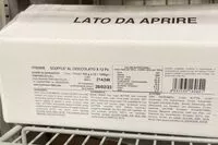 Mängden socker i Souffle al cioccolato