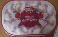 Mängden socker i Fior di latte affogato amarena