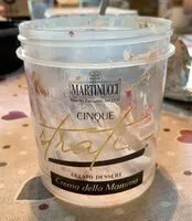 Mängden socker i Gelato martinucci