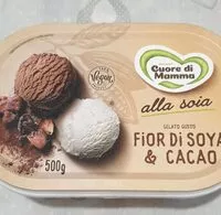 Mängden socker i Fior di soia e cacao