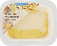 Mängden socker i Crespelle con prosciutto cotto e stracchino