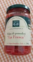 Mängden socker i Polpa di pomodori " La Fresca "