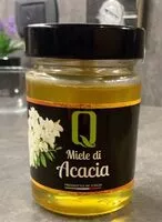 Mängden socker i Miele di acacia