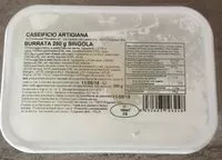 Mängden socker i Burrata