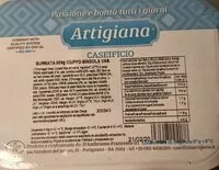 Mängden socker i Burrata