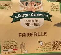 Mängden socker i Farfalle