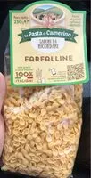 Mängden socker i Farfalline