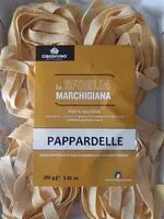 Mängden socker i Papardelle