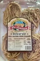 Mängden socker i Tagliatelle integrali