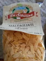 Mängden socker i Maltagliati all ' uovo