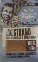 Mängden socker i Nostrano zucchero grezzo